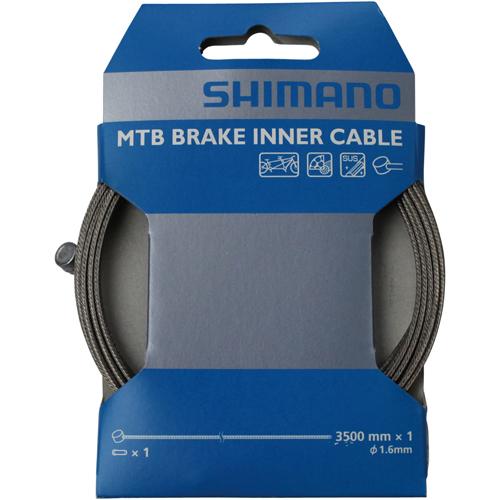 SHIMANO(シマノ) 【純正部品】MTB ブレーキインナーケーブル φ1.6×3500mm ステ...