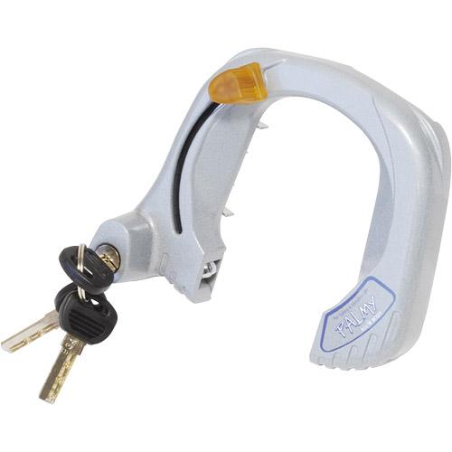 PALMY(パルミー) P-970 3バンドリングロック グレー 自転車 サークル錠・リング錠・馬蹄...