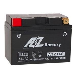 AZ Battery(AZバッテリー) バイク バッテリー ATZ14S (YTZ14S 互換) 密...