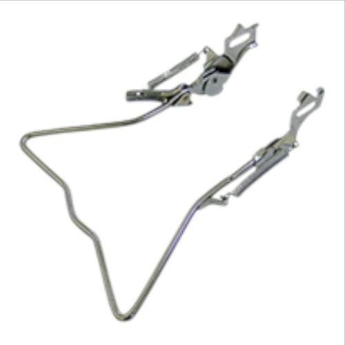 昭和インダストリーズ 軽快車用両立スタンド 20インチ用 クロムメッキ W-11 自転車