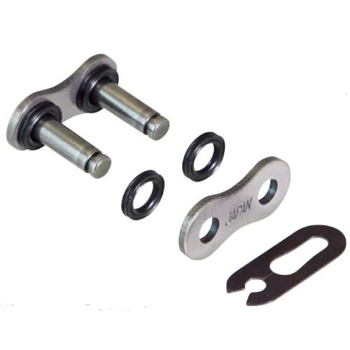 EKチェーン(江沼チェーン) SRXシリーズ 520SRX2 シルバー SKJ(セミプレスクリップジ...