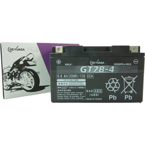 GSユアサ GT7B-4 VRLA(制御弁式)バッテリー バイク 密閉型MFバッテリー