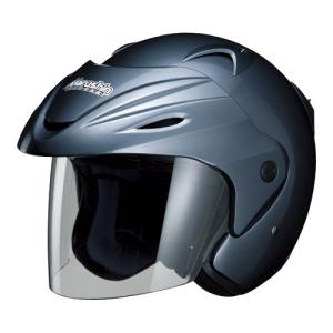 マルシン工業(Marushin) バイク ヘルメット ジェットヘルメット ジェットヘルメット M-380 シャイニーグレー フリー｜partsdirect2