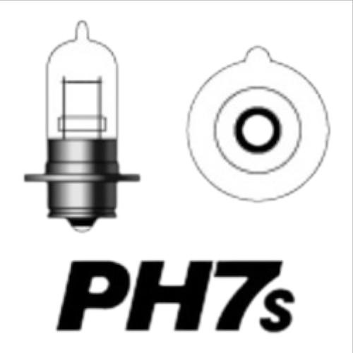 M&amp;H PH7s 12V25W P15S25-1 (クリア) 105 C バイク ヘッドライト球