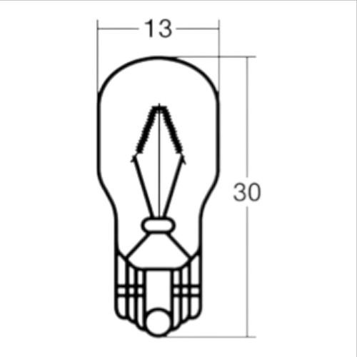 スタンレー(STANLEY) ウィンカー球 WB425 12V15W バイク