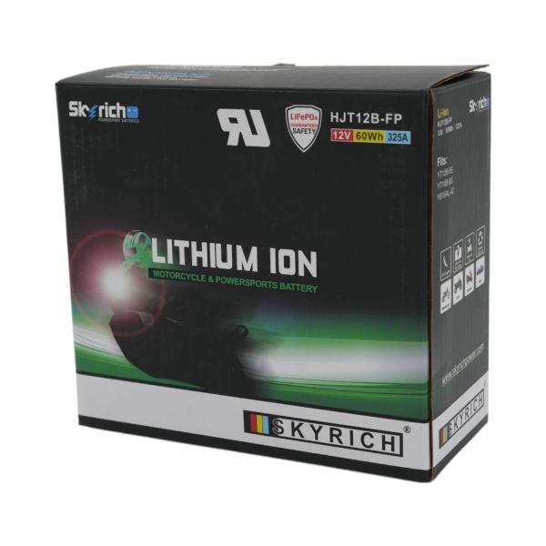 Skyrich バイク リチウムイオンバッテリー YT12B-BS YT14B-BS 互換 HJT1...