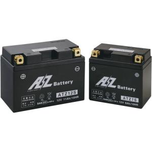 AZ Battery(AZバッテリー) バイク 密閉型MFバッテリー ATX12-BS (YTX12-BS 互換)(液入充電済) スペイシー｜フォーサイト｜フュージョン｜フリーウェイ｜partsdirect