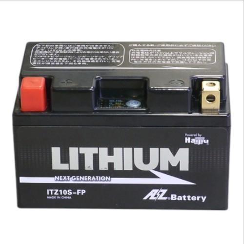AZバッテリ− ITZ10S-FP (YTZ10S 互換) バイク リチウムイオンバッテリー