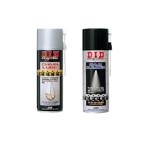 DID(大同工業) チェーンルーブ&amp;クリーナーセット 420ml  チェーンルブ・チェーンオイル