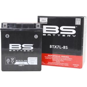 BSバッテリー(ビーエスバッテリー) バイク バッテリー BTX7L-BS (YTX7L-BS 互換) 液別 密閉型MFバッテリー｜partsdirect
