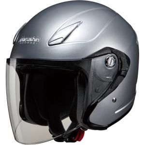 マルシン工業 バイク ジェットヘルメット ジェットヘルメット M-430 フリー シルバー シルバー ジェットタイプ
