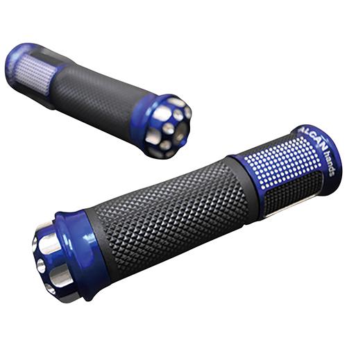 アルキャンハンズ グリップ アネックス ブルー 22.2φ用 G00058B バイク