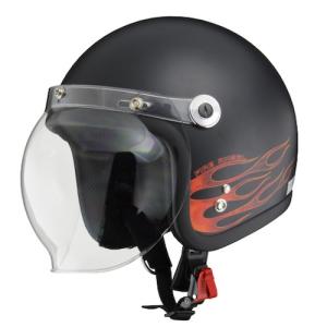 リード工業 LEAD BARTON BC-10 スモールジェットヘルメット ファイア