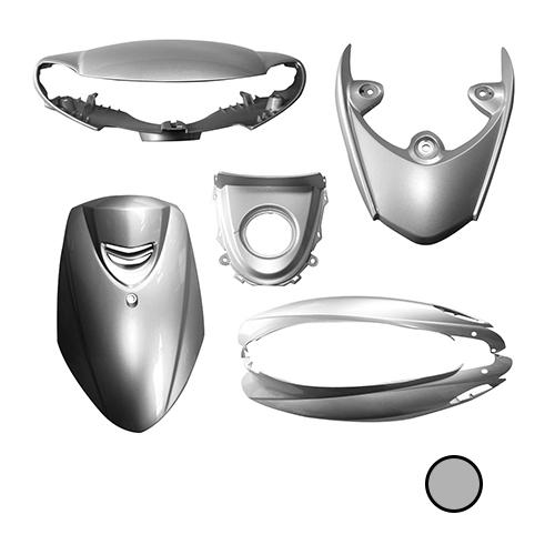 ヤマハ 4st ジョグ JOG SA36J/SA39J 外装 6点 カウル セット シルバー3 ハイ...