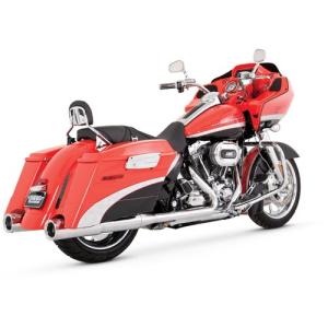 VANCE＆HINES(バンスアンドハインズ) バイク カスタムマフラー 16455 ハイアウトプット スリップオン クローム 1801-0606 ツーリングファミリー(95-14｜partsdirect