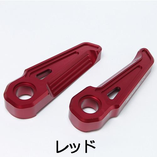 KOSO(コーソー) タンデムアルミペダル レッド KS-TSPBWR-RD バイク ステップ・ステ...