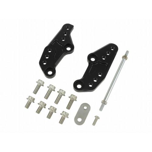 POSH Faith(ポッシュフェイス) ステップアッププレート ブラック YZF-R25/R3/M...