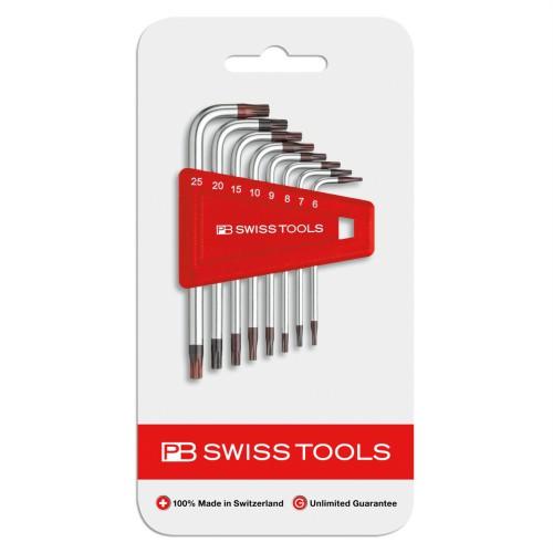 PB SWISS TOOLS 410H8-25CN L型ヘクスローブレンチセット 6本組 410.H...