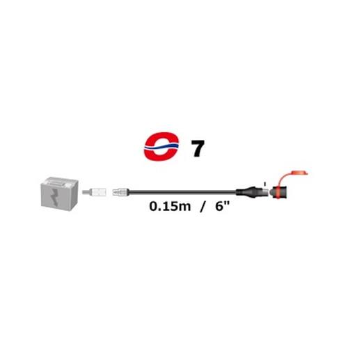 TecMATE SAE-♯7端子変換ケーブルSAE→TM SAE#7 バイク バッテリー バッテリー...