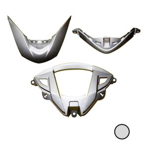 ホンダ リード125 JF45 外装 14点 カウル セット ポセイドンブラック