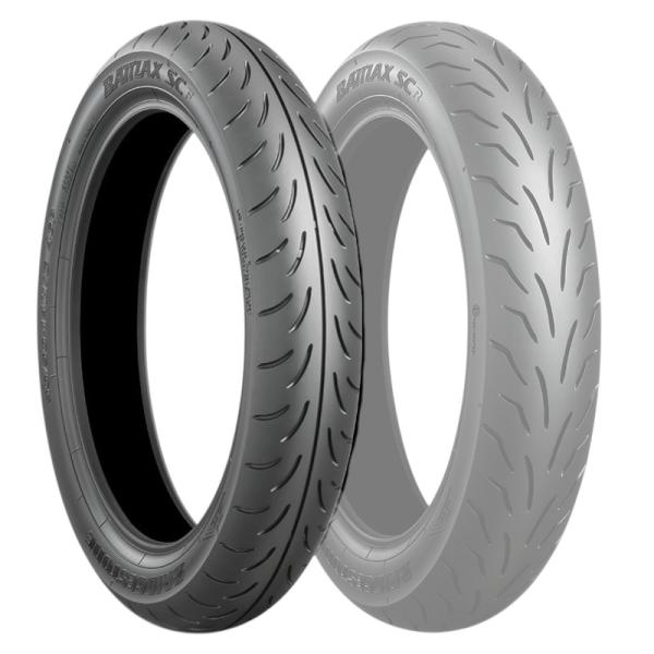 BRIDGESTONE BATTLAX SC 110/70-12 47L TL フロント SCS60...