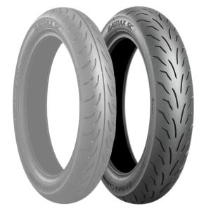 BATTLAX BRIDGESTONE 110/90-13 M/C 55P SC フロント TL(チューブレス