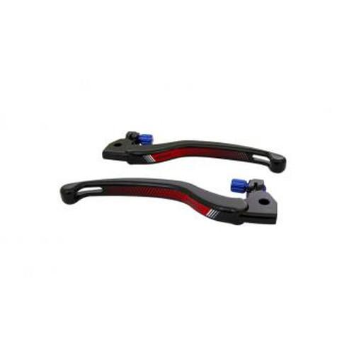 KOSO(コーソー) イージーアジャストブレーキレバー マッドブラック/ブルー KS-BLCY4-E...