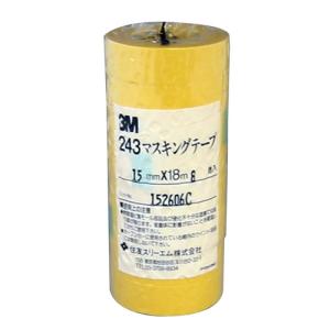 3M マスキングテープ 343 15mm×18m 8巻入 物流用品 : パーツダイレクト