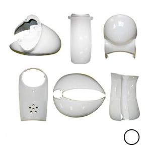 ホンダ（HONDA） クレアスクーピー AF55 外装セット 5点 白 ホワイト