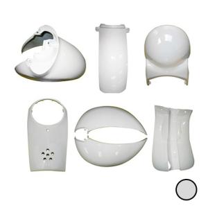 ホンダ（HONDA） クレアスクーピー AF55 外装セット 5点 白 ホワイト