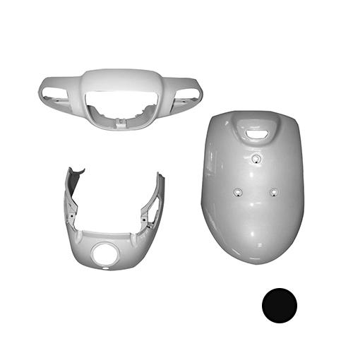 ヤマハ ジョグ JOG アプリオ 4JP) 外装 3点 カウル セット ブラック2 エナジープライス