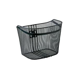 アサヒサイクル 自転車用 ラインD型メッシュ前カゴ ブラック