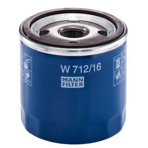 MANN-FILTER 自動車 オイルフィルター W712/16 オイルエレメント   60621830 60810852 71736159 60621890 60612882 606128821