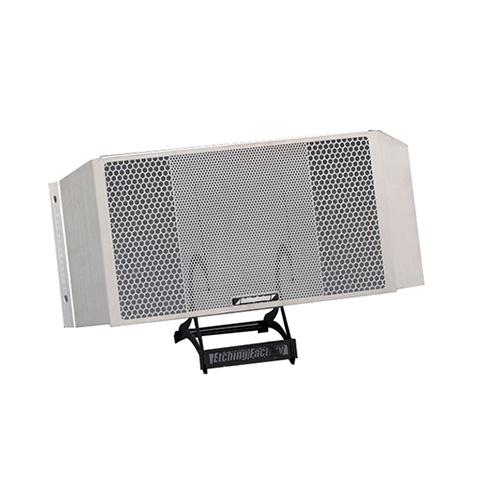 エッチングファクトリー FZS600(98-00)用 ラジエターコアガード エンブレムカラー：レッド...