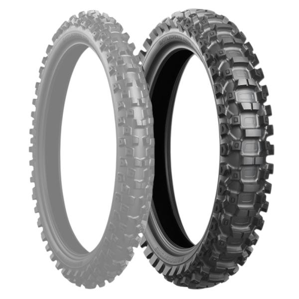 BRIDGESTONE BATTLECROSS X20 120/80-19 63M W リア SOF...