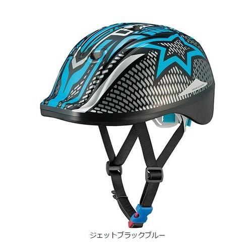 OGK(オージーケーカブト) 自転車 子供用ヘルメット ダック ジェットブラックブルー ヘルメット