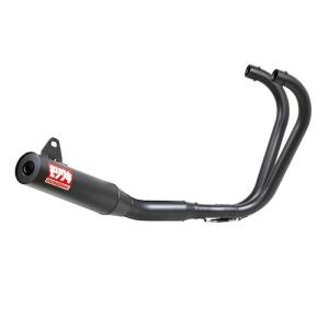 トランペットマフラー GUTSCHROME トランペットマフラー ストレート 8500-0904 バイク フル