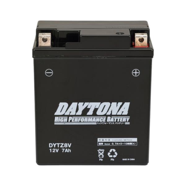 DAYTONA ハイパフォーマンスバッテリー DYTZ8V MFタイプ 95390 バイク 密閉型M...