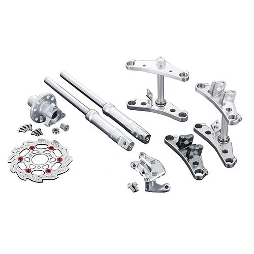 SHIFTUP(シフトアップ) ワイド208mm ステムφ27mm フロントフォークキット 4pod...