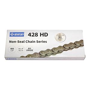 PFP バイク チェーン 428HD-100L スチール ノンシールチェーン