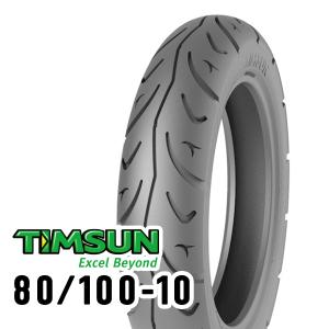 TIMSUN(ティムソン) バイク タイヤ TS600 80/100-10 46J TL フロント/リア TS-600 バイク用オンロードバイアスタイヤの商品画像