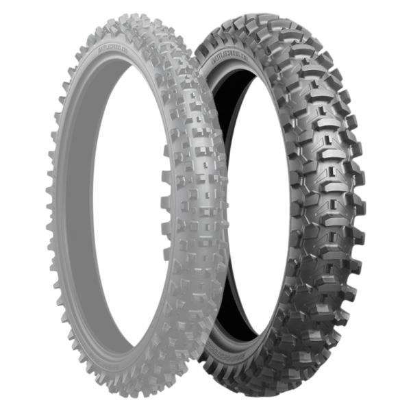 BRIDGESTONE BATTLECROSS X10 110/90-19 62M W リア MUD...