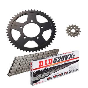D.I.D DID ダイドー チェーン＆スプロケット3点交換キット カラー