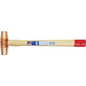 OH ライトン銅ハンマー(PP柄)#3 FH-30LT : エヒメマシン Yahoo