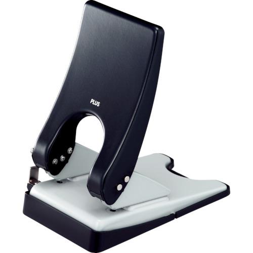 プラス 2穴パンチ フォース1/2 L 黒 30766 PU-852A-BK 事務用品