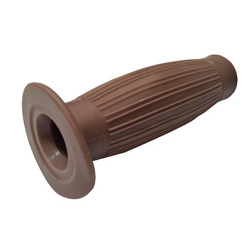 エナジープライス PVC製 非貫通式グリップ 125mm ブラウン XL-481 バイク