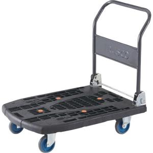 TRUSCO プレス製台車 ドンキーカート 固定式740×480 108N : パーツ