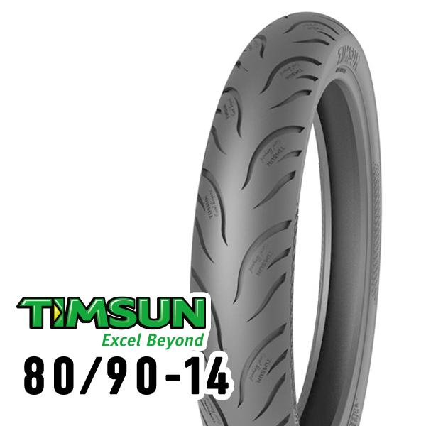 TIMSUN(ティムソン) バイク タイヤ ストリートハイグリップ TS692 80/90-14 4...