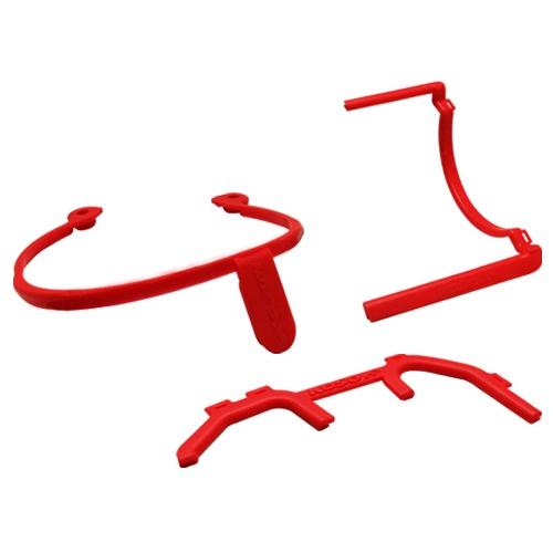 KOSO(コーソー) エアシュラウドダンパーセット レッド シグナスX/BW’S125 KS-ADC...