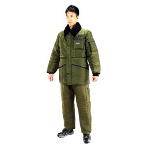 ESCO(エスコ) つなぎ・作業着 防寒服上下セット Sage/M EA915GM-31｜partsdirect